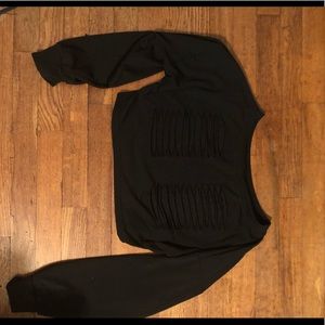 ❌SOLD❌Fashion nova ripped jogger set